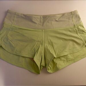Women's Light Green Shorts